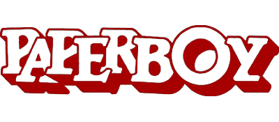 Paperboy logo for ZX Spectrum